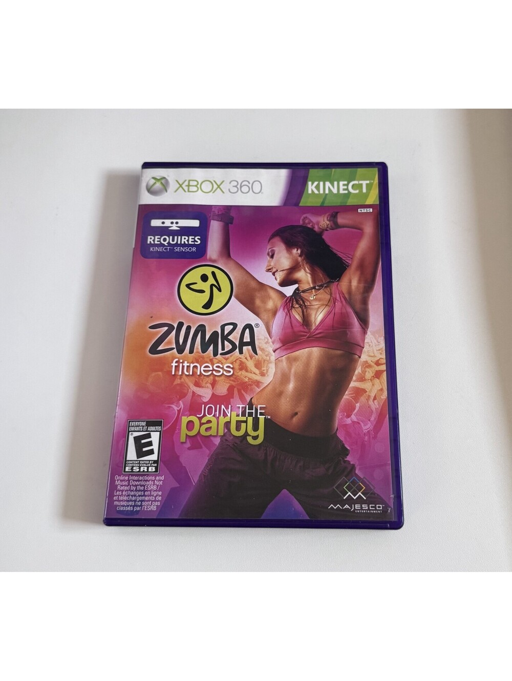 Zumba Fitness Join The Party Xbox 360 Video Game CIB Complete Tested